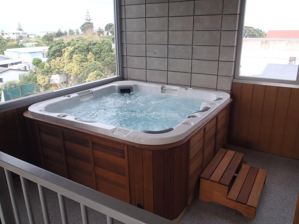 Beach Pacific Apartments Waihi Rum bild