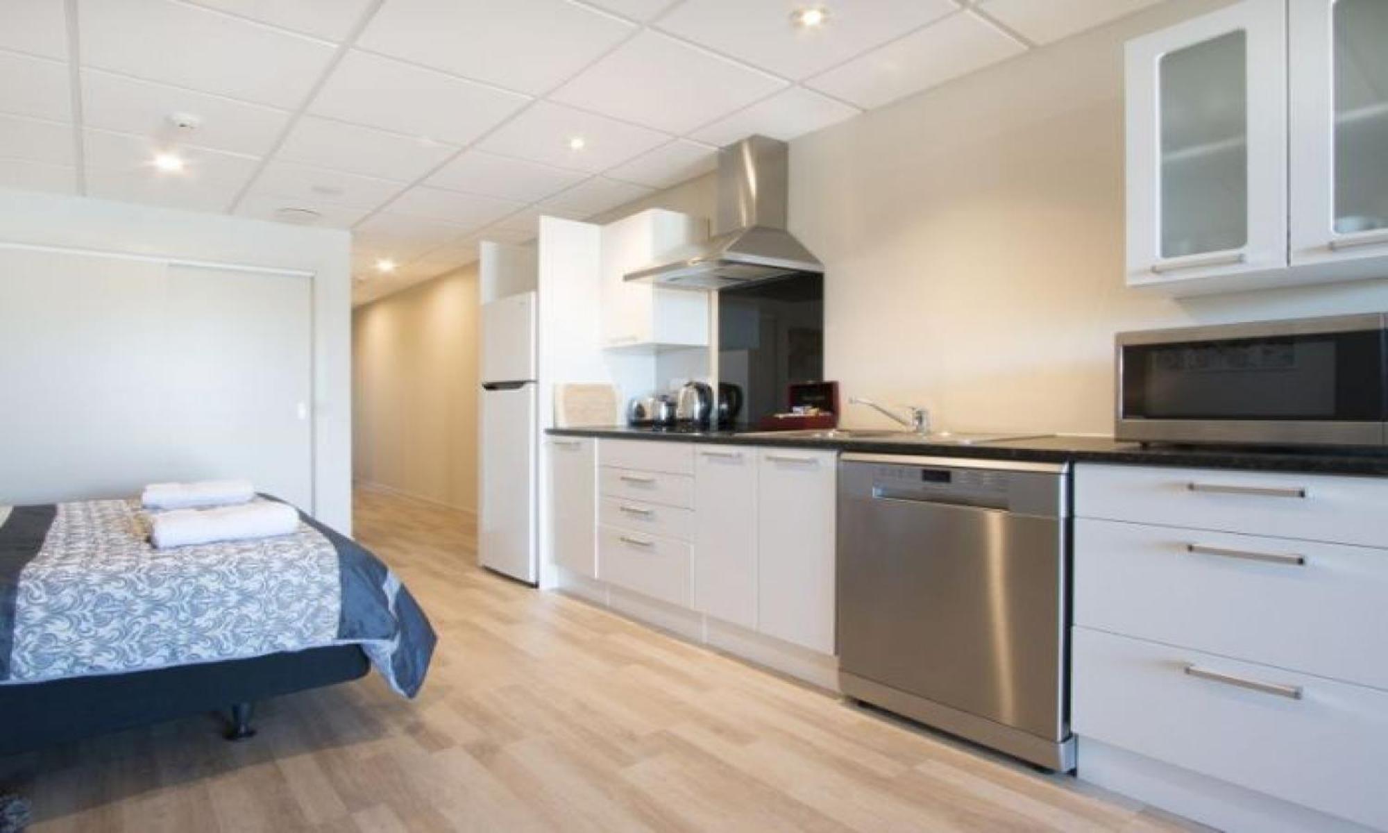 Beach Pacific Apartments Waihi Rum bild