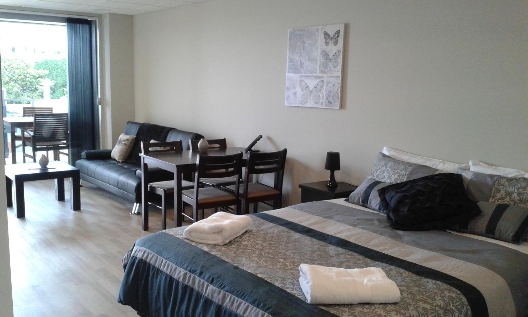 Beach Pacific Apartments Waihi Rum bild